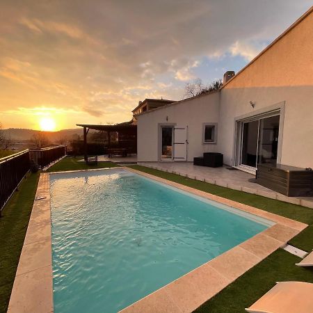 Villa Avec Piscine Cuers Bagian luar foto